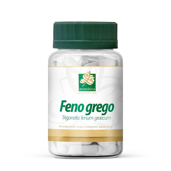 Feno Grego - Trigonella foenum-graecum 500mg em Cápsulas Feno Grego - Trigonella foenum-graecum 500mg em Cápsulas