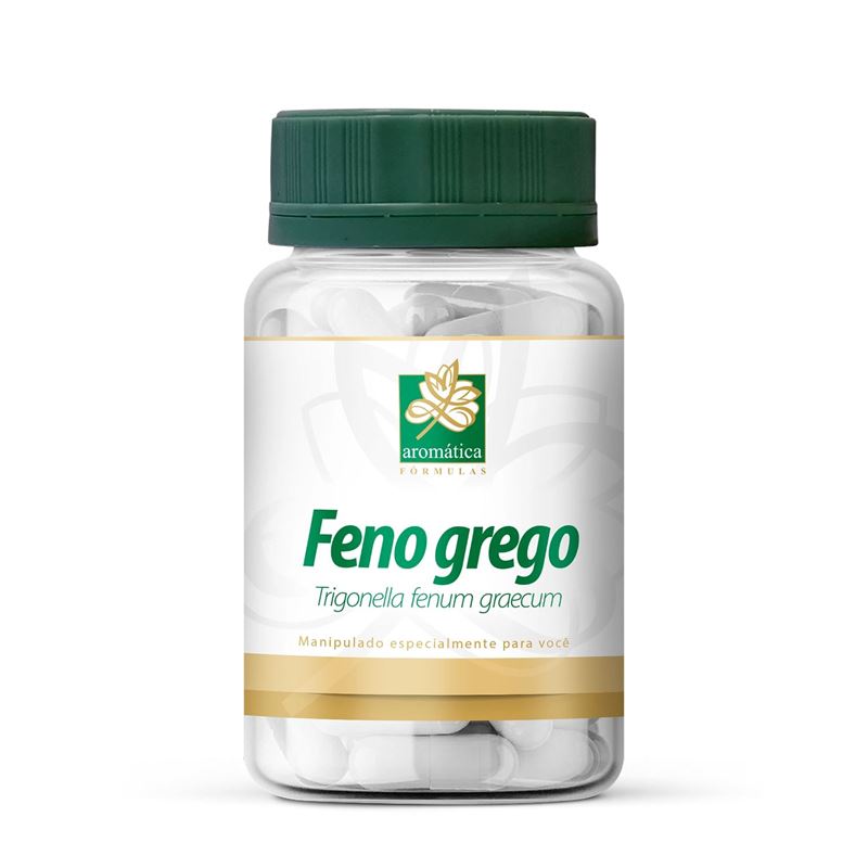 Feno Grego - Trigonella foenum-graecum 500mg em Cápsulas