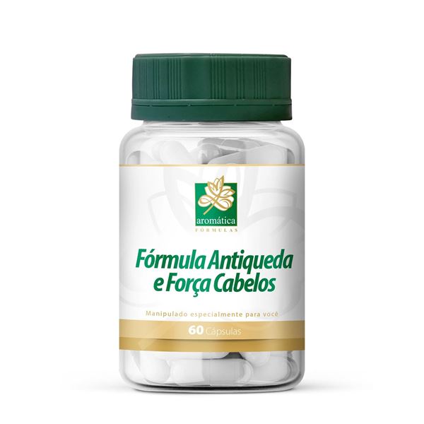 Fórmula Antiqueda e Força Cabelos 60 Cápsulas