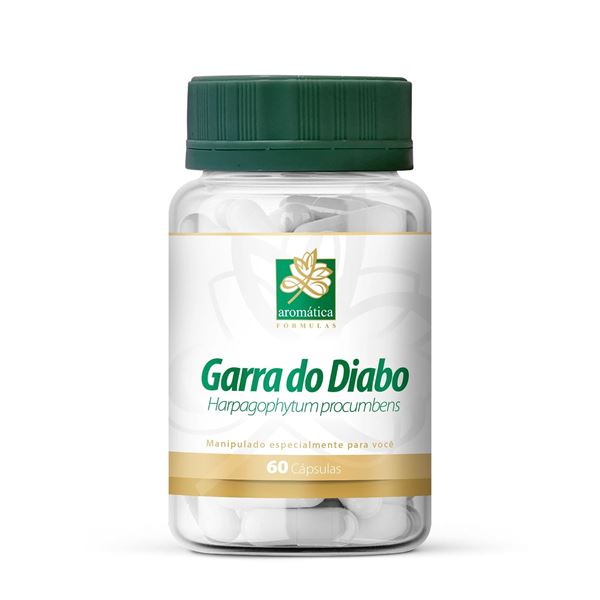 Garra do Diabo - Harpagophytum procumbens 400mg 60 Cápsulas Garra do Diabo - Harpagophytum procumbens 400mg 60 Cápsulas