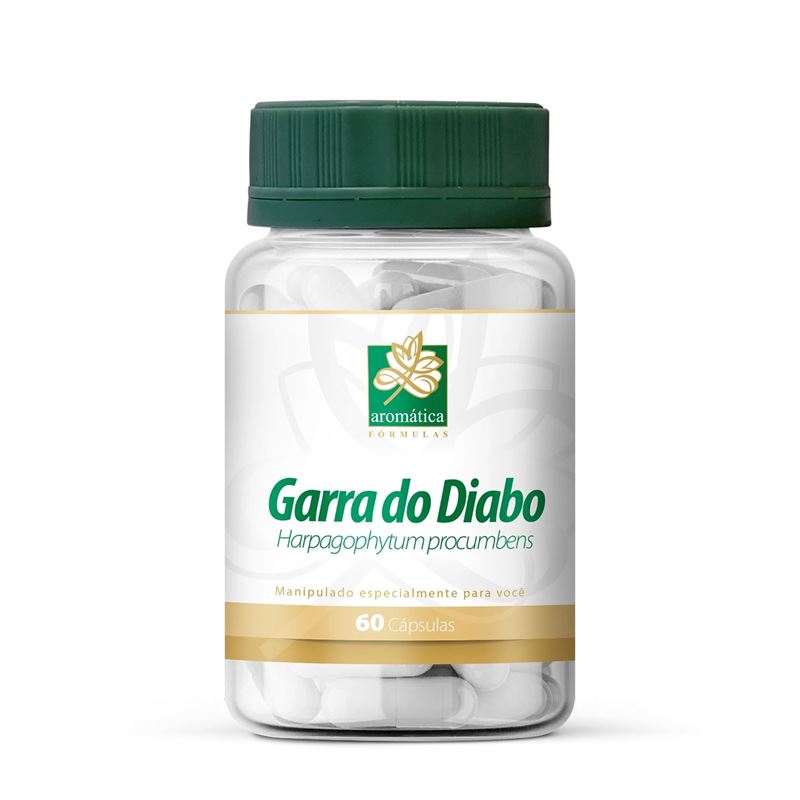 Garra do Diabo - Harpagophytum procumbens 400mg 60 Cápsulas