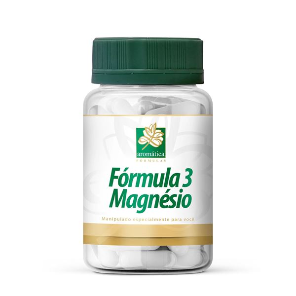 Fórmula 3 Magnésio em Cápsulas