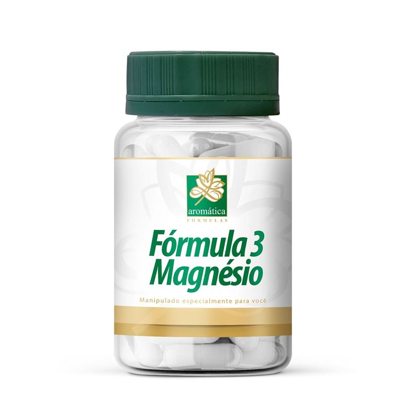 Fórmula 3 Magnésio em Cápsulas