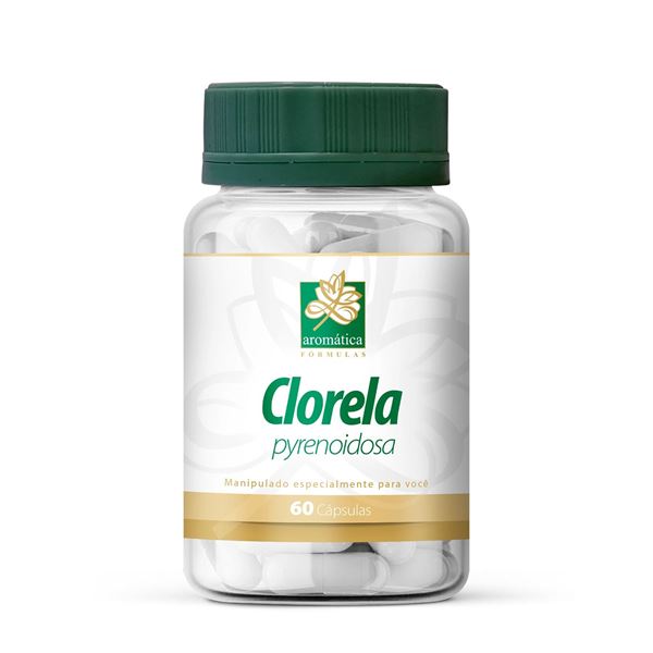 Clorela - Clorella pyrenoidosa 500mg em Cápsulas
