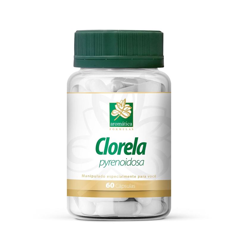 Clorela - Clorella pyrenoidosa 500mg em Cápsulas